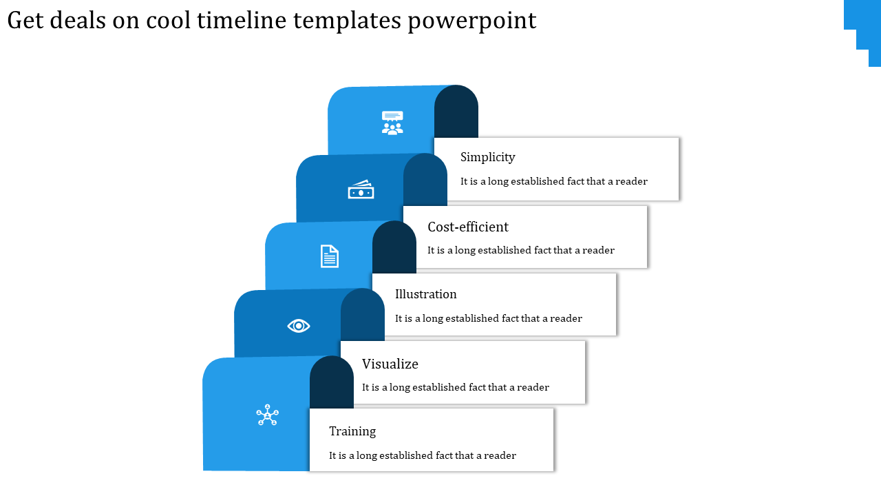 Get Modern Cool Timeline Templates PowerPoint Themes